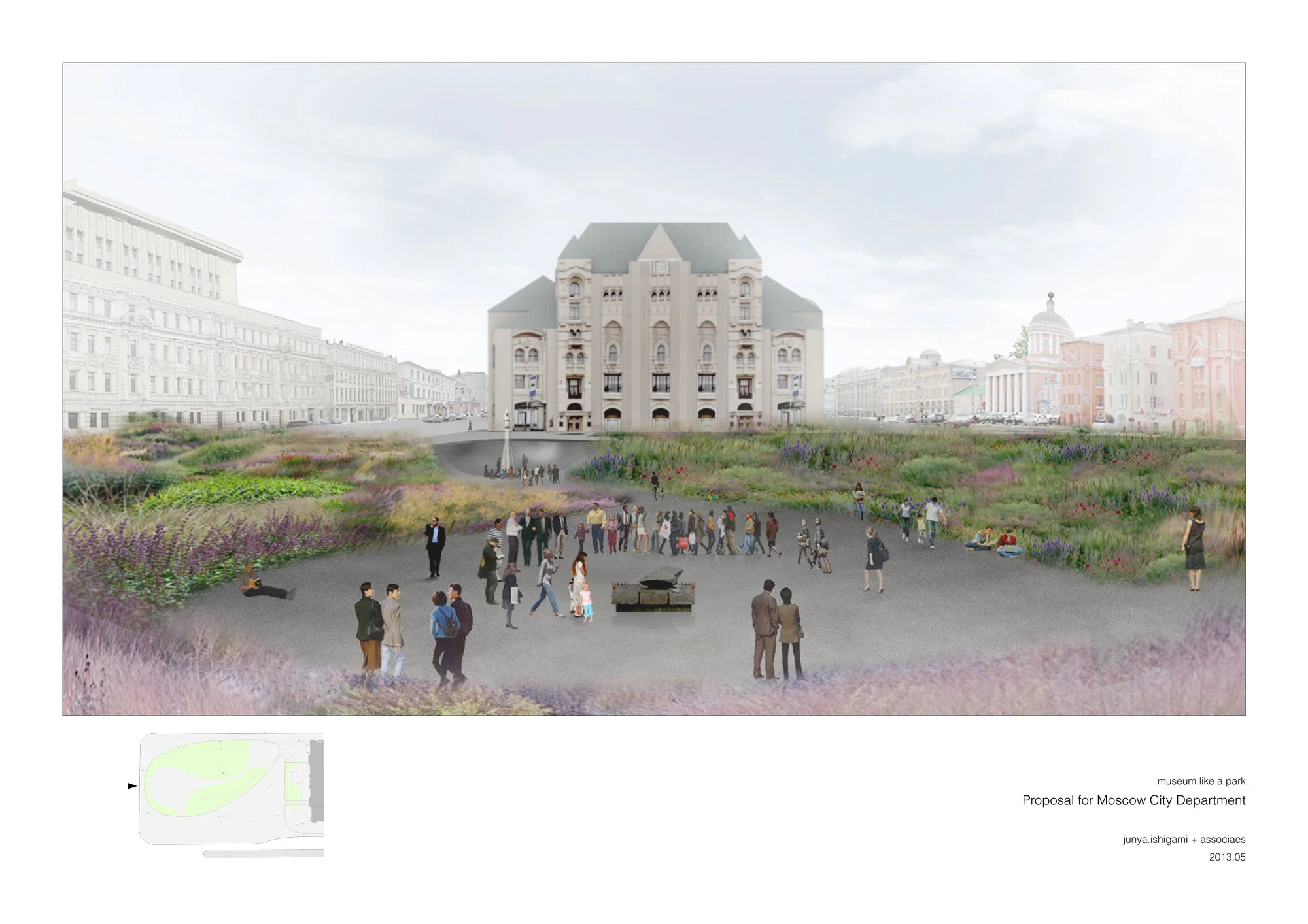 Moscow Polytechnic Museum Garden