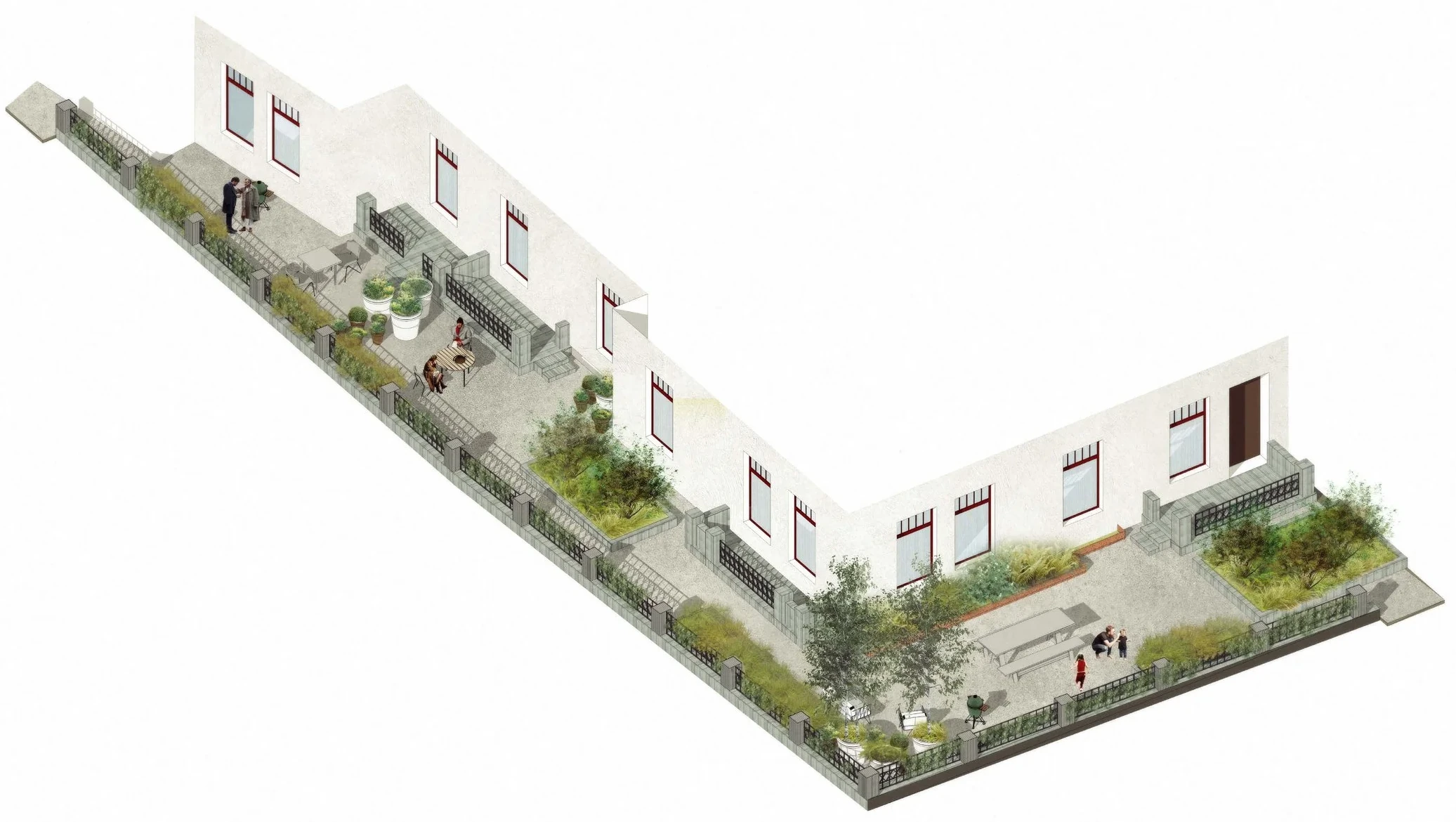 Podium Garden in Central Moscow