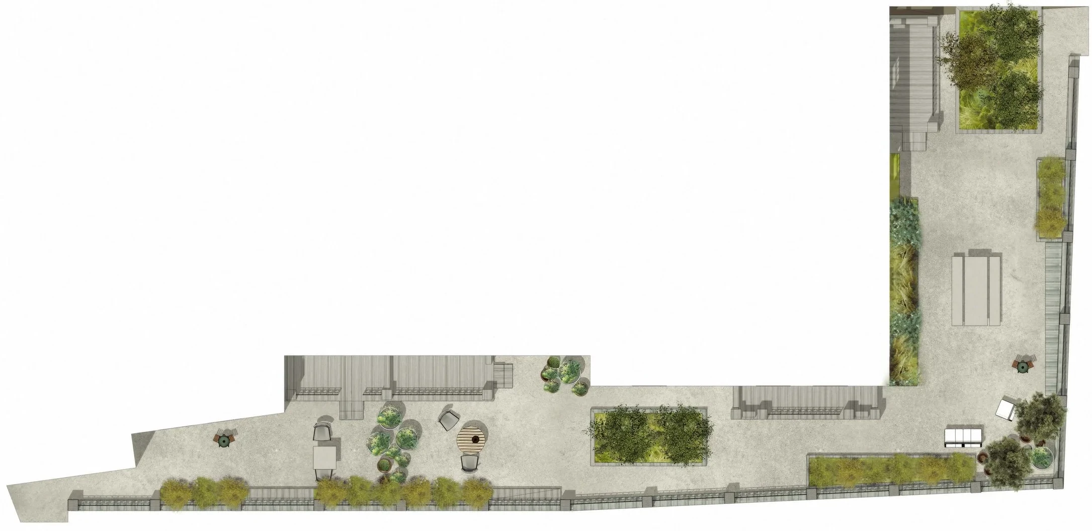 Podium Garden in Central Moscow